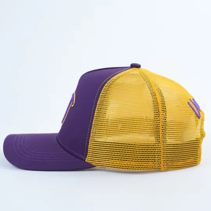 Umami Tongue Trucker Cap Yellow