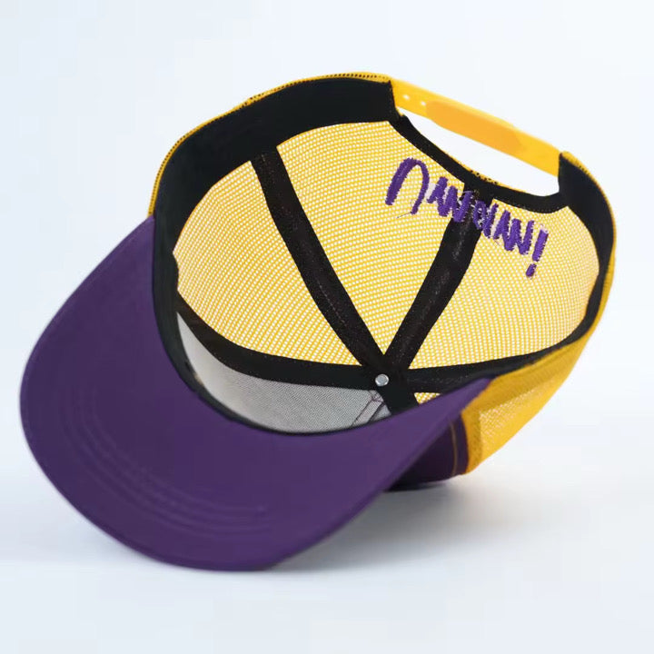 Umami Tongue Trucker Cap Yellow